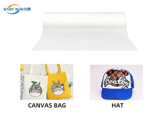 良い価格 DTFの印字機のための味方された無光沢のDTFペット フィルム0.075 Mmの印刷できるA3 A4を選抜して下さい オンライン