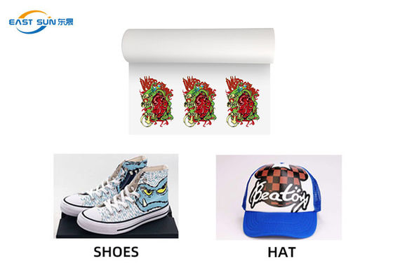 良い価格 DTFのプリント用フィルムのロールスロイスの二重単一の味方された熱い皮および冷たい皮 オンライン