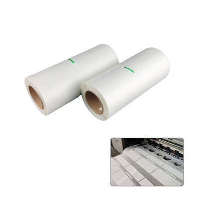 良い価格 無光沢ペットDTF移動のフィルム ロール75Micron冷たい皮二重側面 オンライン
