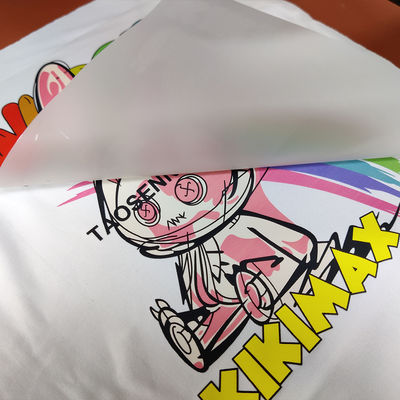 良い価格 無料サンプル ダブルサイドマットDTF 30cm 60cm 冷皮ホットピールペットフィルムDTFロール オンライン