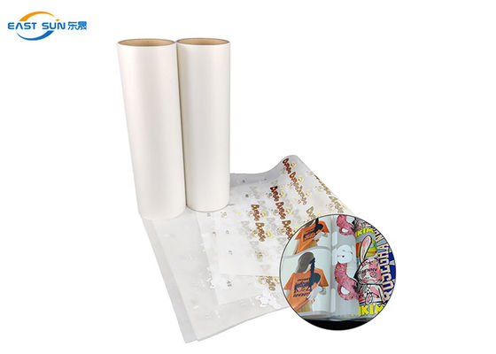 良い価格 Clothes DTF Printing Printer Double Side Matte Instant Peel DTF PET Film Roll オンライン