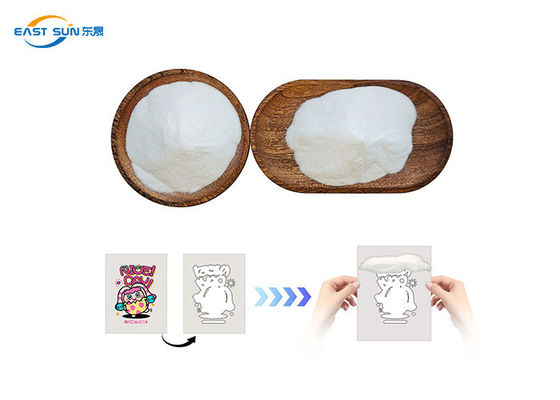Premium White TPU DTF Adhesive Powder Superior Elasticity 80-170μm Grain Size for DTF Transfers Printing